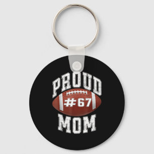 Funny Basketball Mom 67 Meme Proud Mama Design  Key Ring