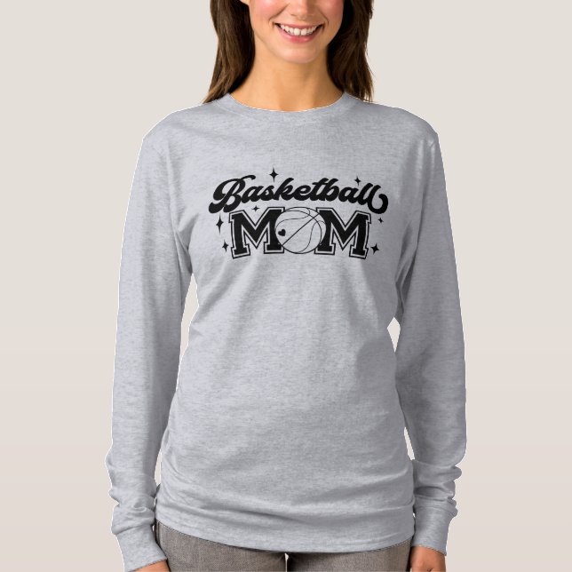Funny Basketball Mum T-Shirt (Front)