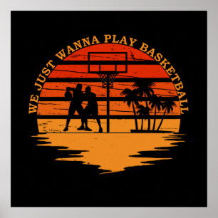 funny basketball sayings poster