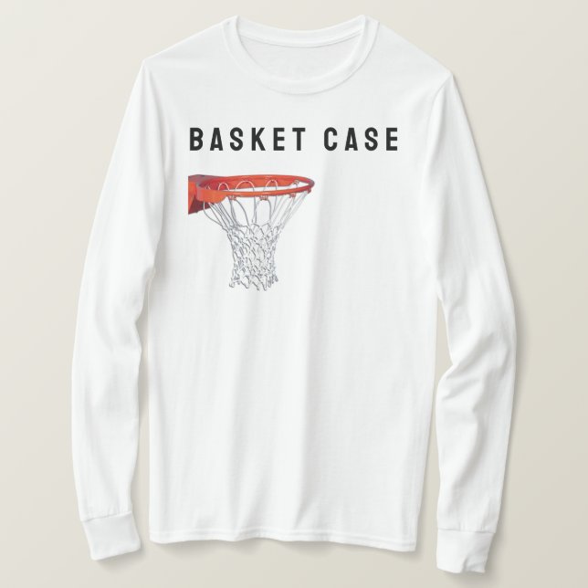 Funny Basketball T-Shirt (Design Front)