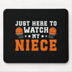 Funny Basketball Uncle Of A Basketball Player Uncl Mouse Pad