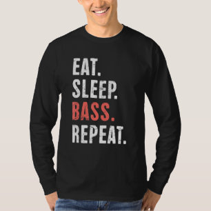 Funny Bass Fish Freshwater Fishing & Bass Fishing T-Shirt