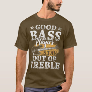 Funny Bass Guitar Lover Graphic Women and Men Bass T-Shirt
