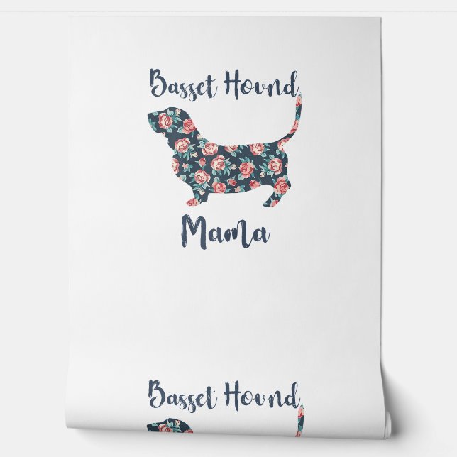 Funny Basset Hound Gifts Basset Hound Mum Shirt fo Wallpaper (Unrolling)