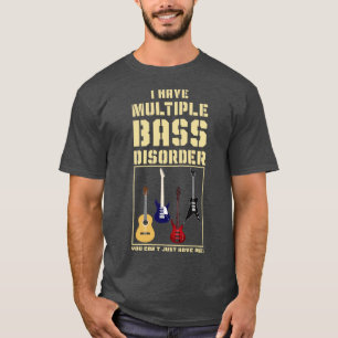 Funny Bassist Gift Idea Music Bass  T-Shirt