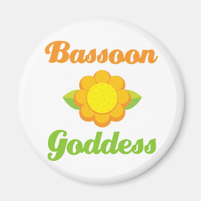 Funny Bassoon Magnet (Front)