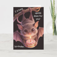 Funny Bat Birthday Cute Bat Pun Gift For Her