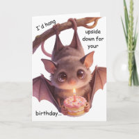 Funny Bat Birthday Cute Bat Pun Gift For Her
