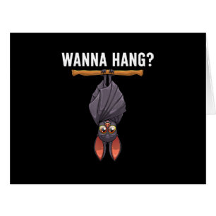 Funny Bat Design For Men Women Nocturnal Bird Bat