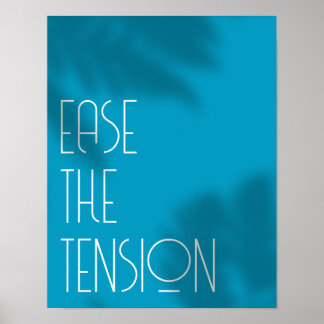 Funny bathroom quote sign Poster