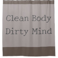 Funny Bathroom Shower Curtain