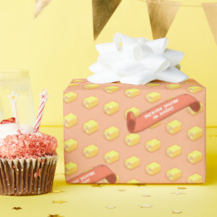 Funny Battenberg Because You're So Sweet Pattern Wrapping Paper