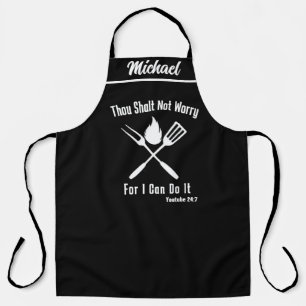 Funny BBQ Dad Apron - Father’s Day Quotes