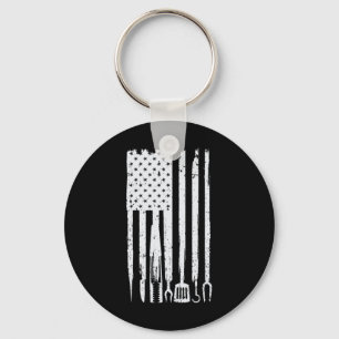 Funny Bbq Design! For Fans Of Smoking Key Ring