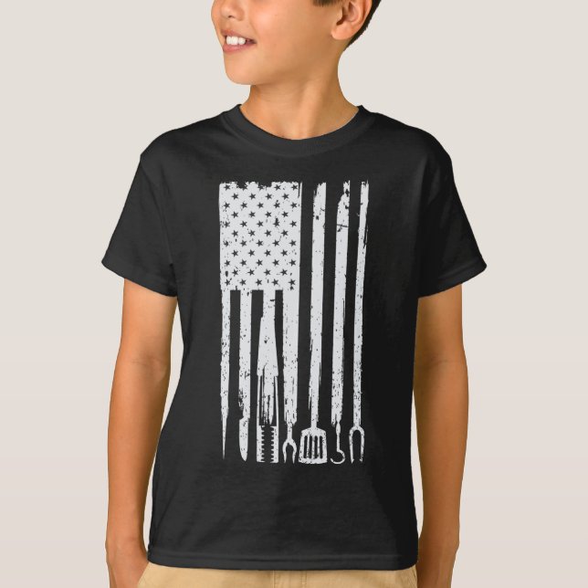 Funny Bbq Design! For Fans Of Smoking  T-Shirt (Front)