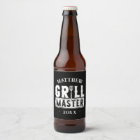 Funny BBQ Grill Master Personalised Barbecue King