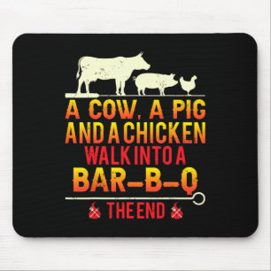 Funny Bbq Grill Meat Smoker Master Rbecue Gifts Me Mouse Pad