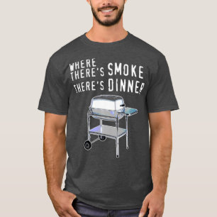 Funny BBQ Grilling PK Grill Smoker Barbecue T-Shirt