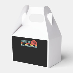 Funny BBQ Id Smoke That Barbeque Retro Favour Box