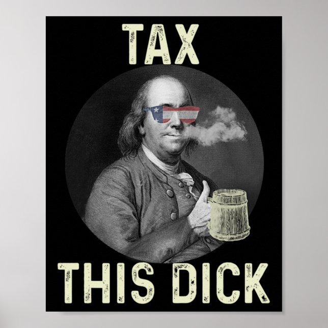 Funny Bbq Party Tailgate Tees 4th Of July Republic Poster (Front)