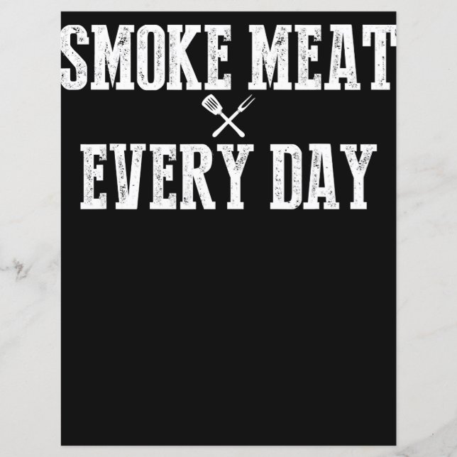 Funny Bbq Smoker Accessory Pitmaster Dad Grilling (Front)
