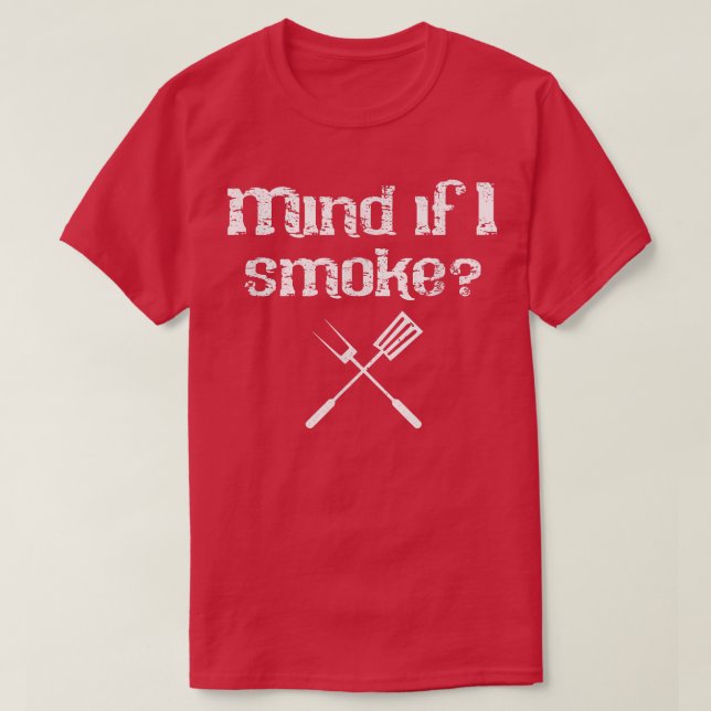 Funny BBQ Smoker Accessory Pitmaster Grill Gift fo T-Shirt (Design Front)