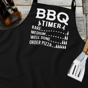 Funny BBQ Timer Apron