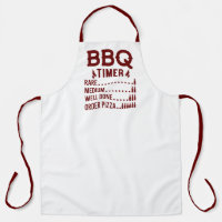 Funny BBQ Timer Red