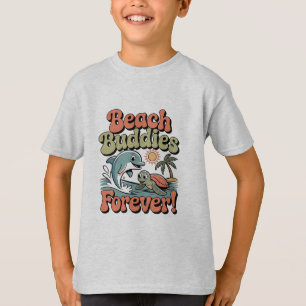 Funny Beach Buddies Forever vacation T-Shirt