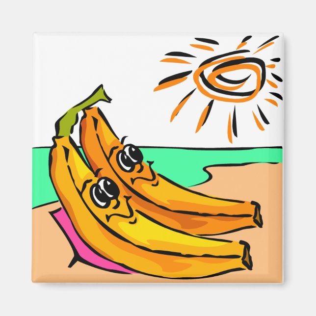 Funny Beach Wedding Idea Magnet (Front)