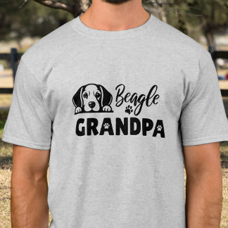 Funny Beagle Grandfather T-Shirt
