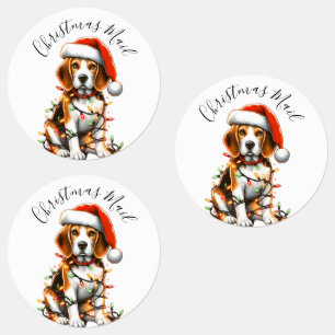 Funny Beagle Modern Cute Christmas lights