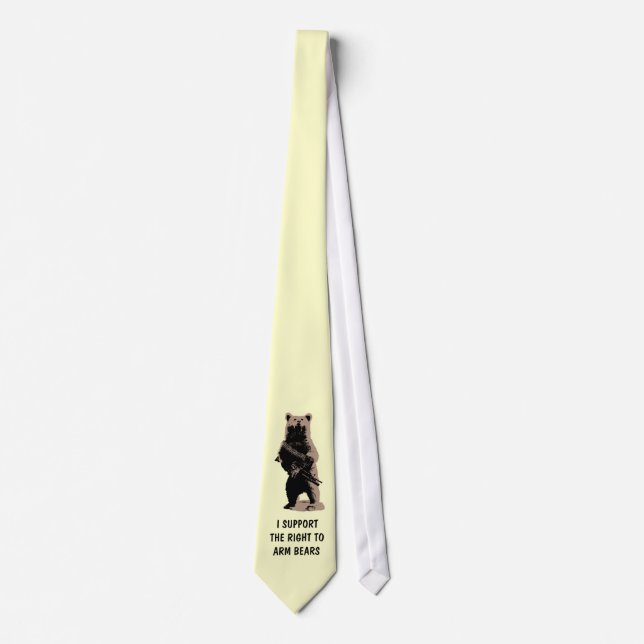Funny bear arms tie (Front)