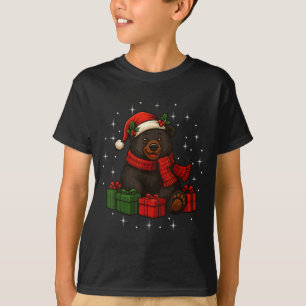 Funny Bear Christmas Pj Pajama Men Women Kids Pjs T-Shirt
