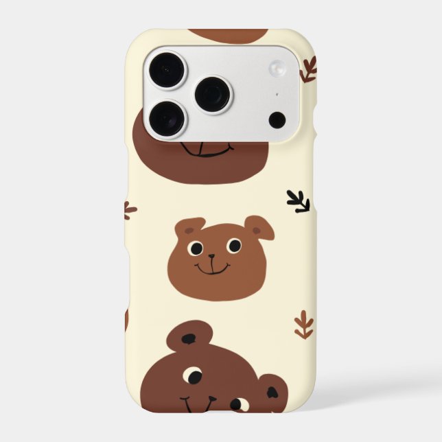 Funny bear face (Back)