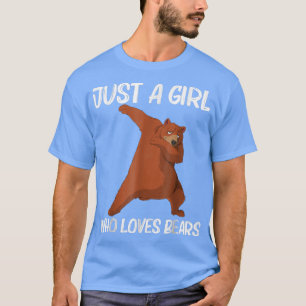 Funny Bear Gift For Girls Kids Mum Bear Mammal Ani T-Shirt