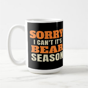 Funny Bear Hunting Coffee Mug
