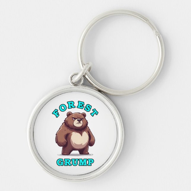 Funny Bear Key Ring (Front)
