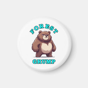 Funny Bear Magnet