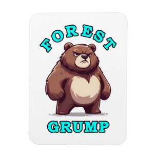 Funny Bear Magnet