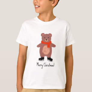 Funny bear skating T-Shirt