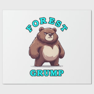 Funny Bear Wrapping Paper