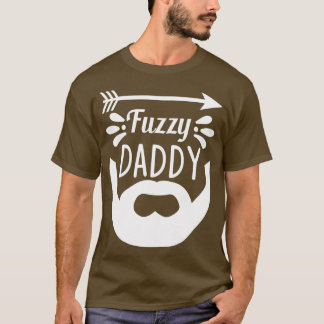 Funny Beard Gifts Fuzzy Daddy 1 T-Shirt