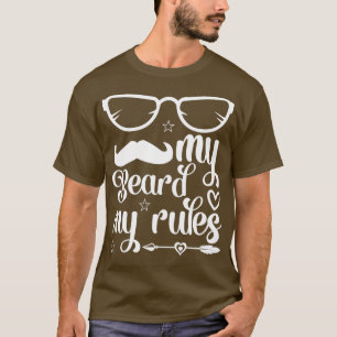 Funny Beard Gifts My Beard My Rules Classic TShirt