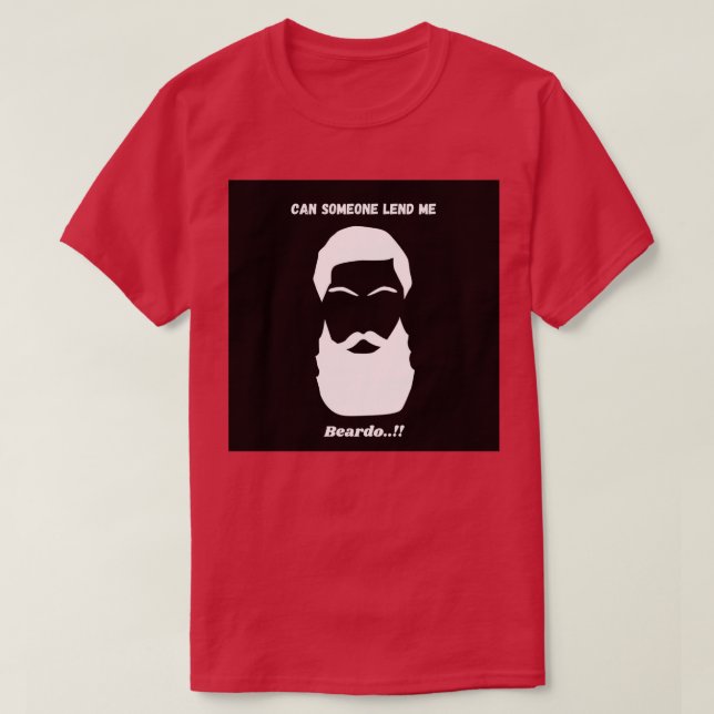 Funny Beard TShirt (Design Front)