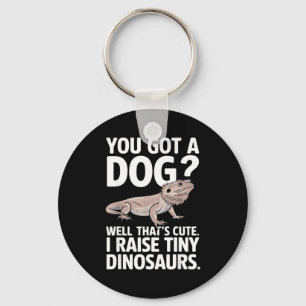 Funny Bearded Dragon Art For Men Women Bearded Dra Key Ring