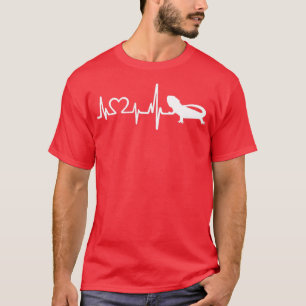 Funny Bearded Dragon Love Orca Girls T-Shirt