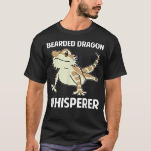 Funny Bearded Dragon Whisperer  Meme Zoo Pet Wild  T-Shirt