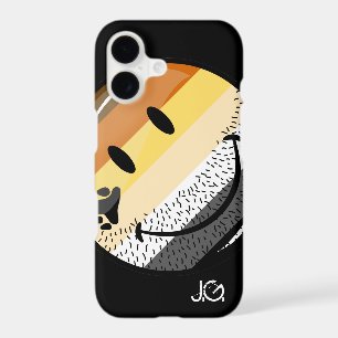 Funny Bearded Happy Gay Bear Pride Flag