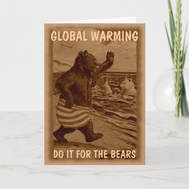 Funny bears card (Front)